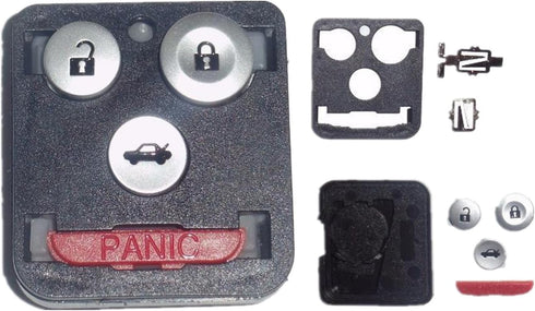 RPKEY Key Fob Cover for Acura: No Chip No Battery Remote Replacement Fit for Acura 2009 to 2014 TSX TL | 2010 to 2013 ZDX | Just a Empty Case Shel...