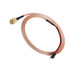 XMSJSIY SMA Male to Dupont Wire Coaxial Coax Test Leads Cable Connector Adapter Extension Wire (Red+Black)-1 pcs...