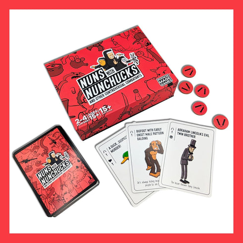 Nuns with Nunchucks | Battle for World Domination in This Hilarous Card Game for Adults...