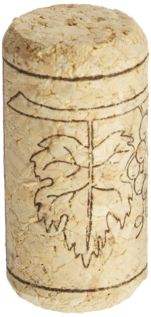 FastRack Bag of 100, #8 Straight Wine Corks for Wine Bottles | 1.73" x 0.87" (44 mm x 22 mm) Beige | Bottle Stoppers | Replacement Corks for Bottl...