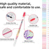 Colored Journal Planner Pens, Fine Point Gel Ink Drawing Pens, 28Pcs 0.5mm,Quick Dry,Japanese Style Smooth Writing Fineliner Pen for Bullet Journa...