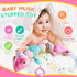 Snap Baby Toys 0 to 12 Months Plush Toy Musical Stuffed Animal Infant Sensory Toy Tummy Time Newborn 0-3-6-12 Months Gift...