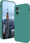 Compatible with OnePlus Nord N20 5G Case Silicone Liquid Dark Green, Soft Smooth Touch Phone OnePlus Nord N20 5G Case Silicone Shockproof Thin Cov...