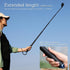 11''-45''Alumium Handheld Waterproof Selfie Stick Underwater Pole Handle Grip Monopod for Gopro Hero Session Max Insta360 AKASO DJI OSMO Digital A...