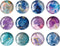 Strong Glass Refrigerator Stickers,12Pcs Magnets for Fridge,Funny Fridge Magnet Shape,Cute Small Tiny Magnet for Kitchen Whiteboard Door Decorativ...