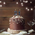 Nuanchu 21st &12th Number Birthday Candles 3D Diamond Shape Numeral Candles Happy Birthday 21 Cake Topper for Wedding Decoration Theme Party Anniv...