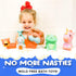 Mold Free Bath Toys for Babies and Toddlers, Animal No Hole Bath Toys, No Mold for Tub,Beach,Pool, BPA-Free, Dishwasher-Safe, Infant Bath Toys No ...