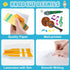 60 Packs Father's Day Card Making Kits for Kids Father's Day DIY Arts Crafts Father's Day Shirt Greeting Card with Stickers Handmade Crafting Card...