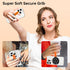 Magnetic Suction Cup Phone Mount, Ultra-Comfort Silicone Suction Grip Holder Stand for MagSafe, Hands-Free Mirror Shower Phone Holder Mount for Ti...