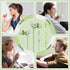 Green Wired Earbuds with Mic in-Ear Earphones with Build-in Microphone Noise Isolating Headphones Perfect for Women Girls Boys Teens School Comput...