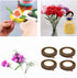 Transun Moo 4 Rolls 1/2 Inch Floral Tapes Florist Wraps for Bouquet Stem and Flowers Making Craft Projects (30 Yards, Brown)...