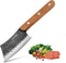 Kitory Cleaver Knife 5'' Professional Kitchen Butcher Cleaver with Anti-Slip Handle for Meat, Vegetables, Bread, Bone, High Carbon-Stainless Steel...