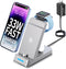 3 in 1 Charging Station for Apple - 33W Fast Multiple Charging Station for iPhone 14/13/12/11, Apple Watch and AirPods (33W USB-C Charger Included...