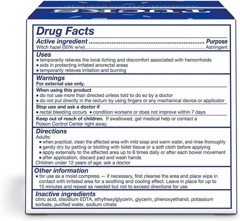 Tucks Medicated Hemorrhoid Cooling Pads. 100 Pads Each (Pack of 2)...