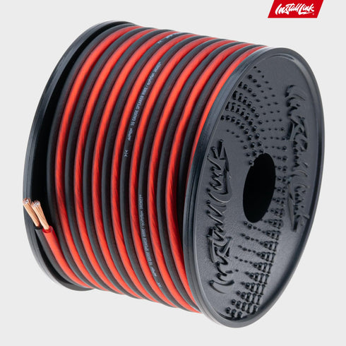Install Link 16 AWG Gauge Speaker Wire Cable (30 Feet) Stereo, Car or Home Theater, CCA...