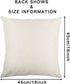 Christmas Pillows Covers 18x18 Set of 4, Christmas Decorations Pillow Case Xmas Winter Holiday Decor Throw Pillow Covers for Sofa Couch Bed Party ...