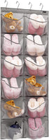 Extra Large Mesh Pockets Shoe Organizer Hanging Shoe Rack for Bedroom Shoe Storage Bathroom Shoe Holder (12 Large Pockets)...