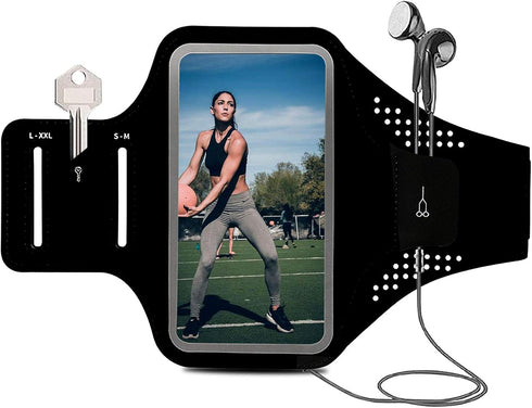 Phone Holder for Running Armband Cell Phone Holder for iPhone Armband 11 12 13 14 15 Pro Max XS X XR Plus Galaxy...
