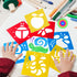 LanMa Drawing Stencils for Kids, 48 Pieces Plastic Drawing Painting Stencil Templates for Kids Crafts School Art Projects...