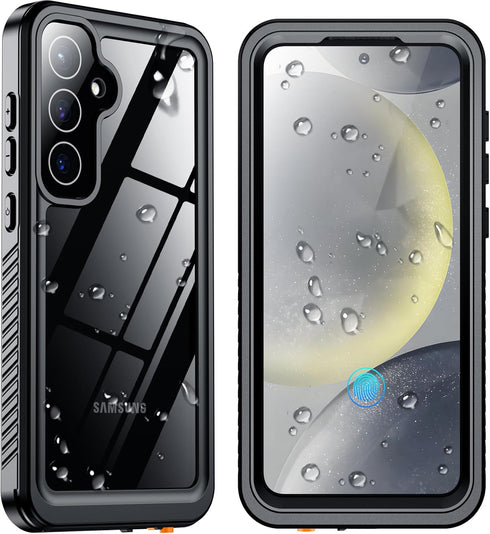 Designed for Samsung Galaxy S24 Case Waterproof, Built-in Screen & Lens Protector, Full Heavy Duty Shockproof Protection, 12FT Drop Protective Pho...