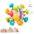 Baby Sensory Teething Toys, Teethers for Babies 0 3 6 9 12 18 Months, Shower Gifts for 1 2 One Two Year Old Girls Boys, Infant Chew Rattles Toys, ...