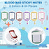 48 Pieces Fun Nurse Pens Set 12 Pcs Syringe Pens 12 Pcs Pill Pens 24 Pcs Blood Bag Sticky Notes Retractable Novelty Ballpoint Pen Cute Ballpoint P...