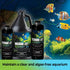 MICROBE-LIFT ALGAA08 ALGAWAY 5.4 Algae Control for Fresh and Salt Water Home Aquariums, 8 Ounces...