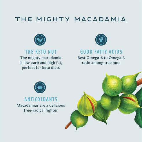 Mauna Loa Premium Roasted Macadamia Nuts, Sea Salt Flavor, 4 Oz...