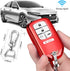 QBUC for Honda Key Fob Cover with Keychain,Soft TPU Full Cover Protection Key Fob Shell Compatible with Honda Accord Civic CRV HRV Pilot Odyssey P...