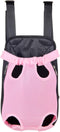 Dog Carrier Pink Legs Out Front Pet Carrier Backpack Comfortable Puppy Bag with Shoulder Strap and Sling for Travel Hiking Camping Outdoor...