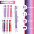 6 Pcs Blue Ink Ballpoint Pen with Stylus Tip 2 in 1 Ballpoint Pen Metal Pens Stylus Pen for Touch Screens Office Coworkers (Multi Pink)...