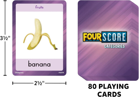 Four Score: Categories Card Game (EP661114)...