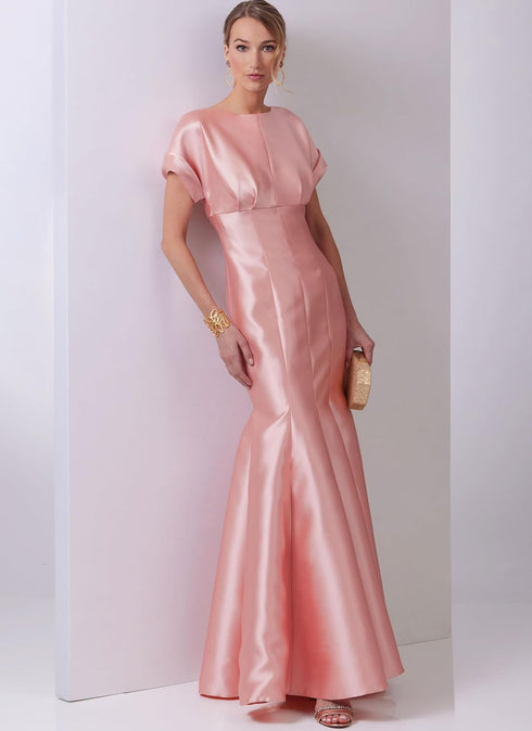 Vogue Misses' Close-Fitting Lined Dress Sewing Pattern Packet, Design Code V2027, 4-6-8-10-12, Multicolor...