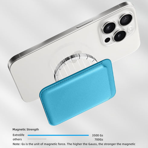 for Magsafe Wallet,Magnetic Wallet Card Holder,Ultra-Thin Magnetic Phone Wallet,Magnetic Magsafe Wallet for Apple iPhone 15/14/13/12 Pro/Max/Plus/...