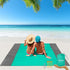 Beach Blanket, 83''*79''(210 * 200cm) Waterproof Sandproof Picnic Blankets for 3-5 Adults, Oversized Lightweight Beach Mat, Big & Compact Picnic M...