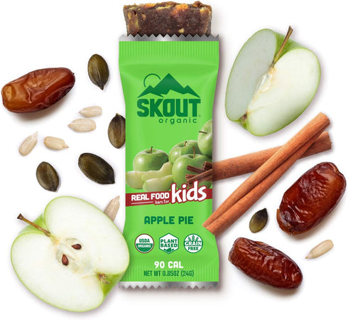 SKOUT Organic Applie Pie Kids Bars, 5.1 OZ...