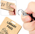 6 Pieces Hall Pass Lanyards and School Passes Set, Wooden Passes for School, Classrooms Hall, Library, Restroom, Office, Nurse, Teacher Supplies...