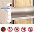 4 Inch White Plastic Louvered Outdoor Vent Cover With Stainless Steel Grille Screen for Dryer, Exhaust Vent cover Widely Used for Dryers and Houses Wall to Keep Rain, Snow, Wind or Birds