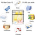 Hanging Shelves Over the Door Organizer Storage for Closet with 5 Pockets Organizer for Bedroom Bathroom, 1 Pack?White?...