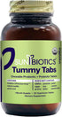 Tummy Tabs - Vanilla Probiotic with Prebiotics 18 Billion CFUs, 4 Probiotic Strains, Daily Probiotic Supplement, Non-GMO, Dairy-Free and Gluten Fr...