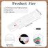 Giantree 6 Pack Self Adhesive Power Strip Holder, Power Strip Holder Desktop Mobile Punch Free Socket Holder, Desktop Socket Fixer for Kitchen Hom...