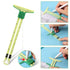 3 Pieces Sliding Gauge Measuring Sewing Tool Set Measuring Sewing Gauge 5-in-1 T-Shaped Sliding Gauge Ruler Fabric Quilting Ruler for Beginner Kni...
