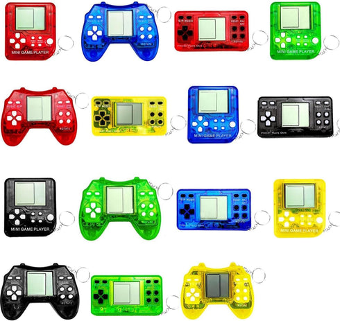 15Pcs Video Game Party Favors for Kids, Arcade Video Game Keychain Video Game Party Supplies Party Favors Classroom Prizes Birthday Gifts Fidget T...