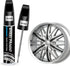 Silver Rim Touch Up Paint, Car Wheel Repair Kit Curb Rash, Quick And Easy Wheel Scratch Repair, Rim Paint For Car Wheel Repair, Universal Color Si...