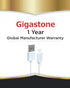 Gigastone ?5-Pack? Charging Cable for Apple Lightning Devices, 3ft Fast Charge 12W, Compatible with iPhone, iPad, Charging only, Data Sync not Sup...