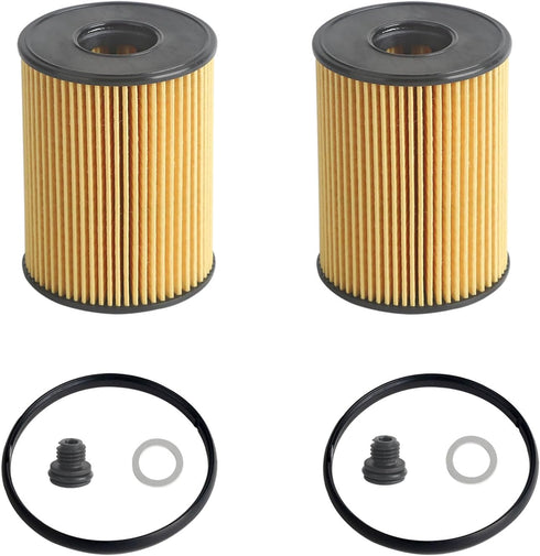 26350-2S000 Oil Filter Fits for 2020-2023 Hyundai Tucson Sonata Santa Kia Sorento K5 2.5L Engine Replaces# 263502S000 (2 Pcs)...