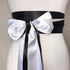 Humphrey's Craft 3 Inch Black Double Faced Satin Ribbon 5 Yards for Crafts Gift Wrapping Cutting Ceremony Decoration Sewing Christmas Tree Wedding...