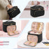 OCHEAL Makeup Bag, Multifunctional Make Travel Bag with Zipper Pouch Cute Makeup Bag Organizer for Women Girls Large Cosmetics Toiletry Brushes St...