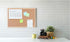 MasterVision Cork Push Pin Bulletin Board, 12" x 18", Pine Wood Frame, Wall Mount Kit Included (MC180012010)...