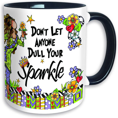 Suzy Toronto Sparkle Mug, Multicolor...
